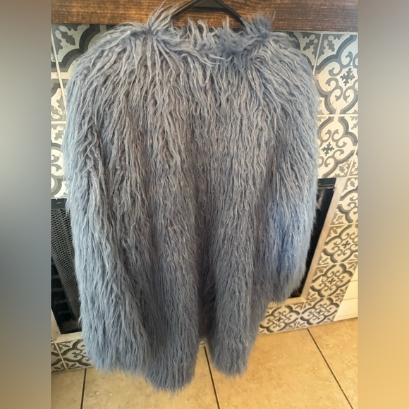 NWT Free People Renata Fur Coat Jacket Oversized Taylor Swift - Picture 6 of 11